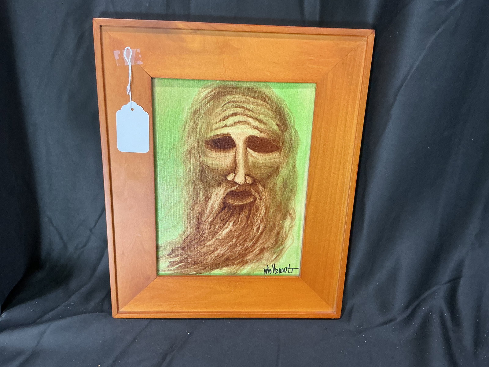 Passage by William Verdult: Offered again, this original oil on canvas by William Verdult is titled Passage and is signed by the artist at the lower right. The reverse is inscribed '#1411 / PS99.' A distinctive original work