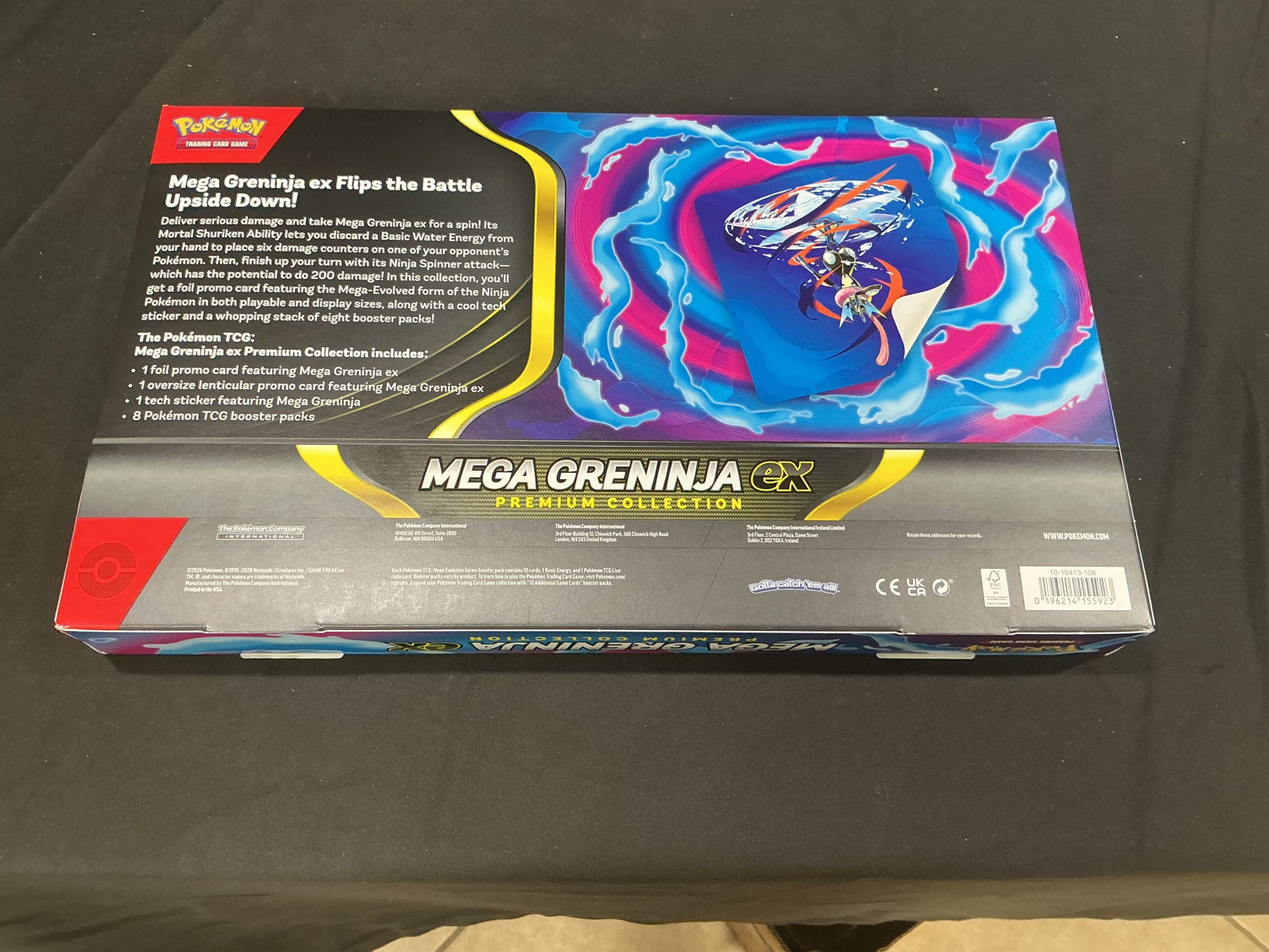 Mega Greninja ex Premium Box Sealed - 2