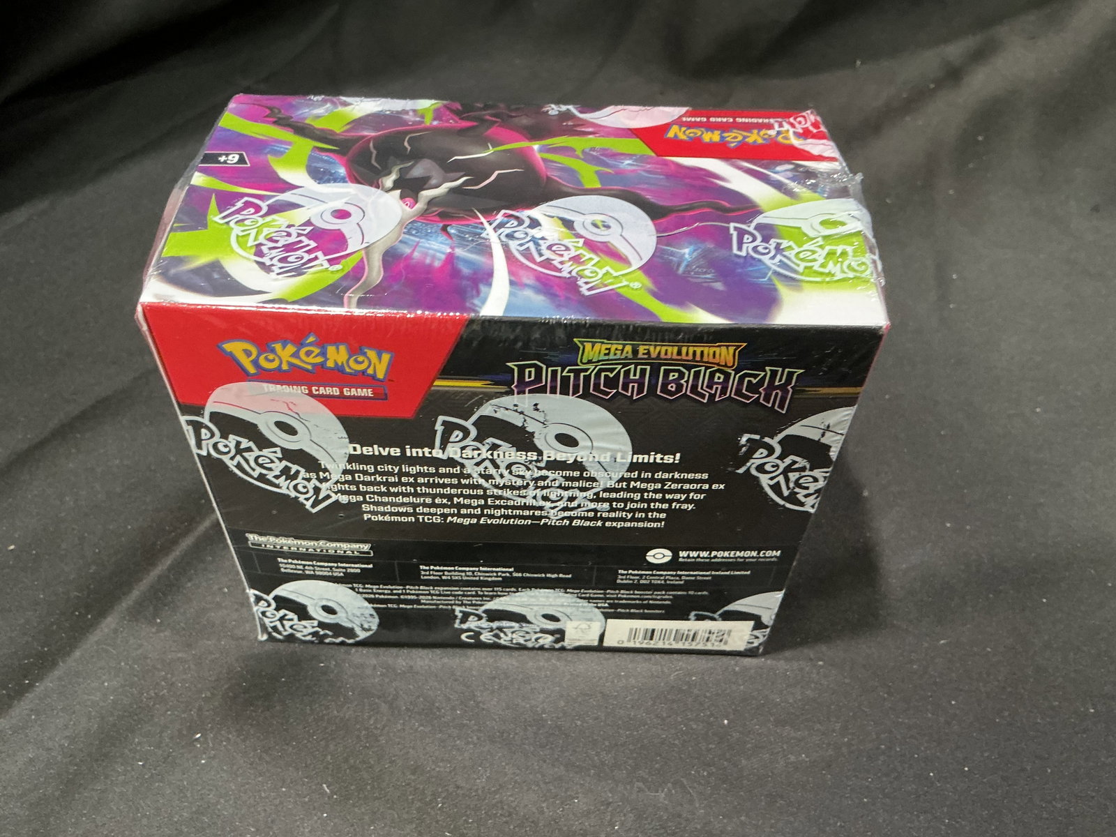 Pokemon Mega Evolution Pitch Black Booster Box - 2