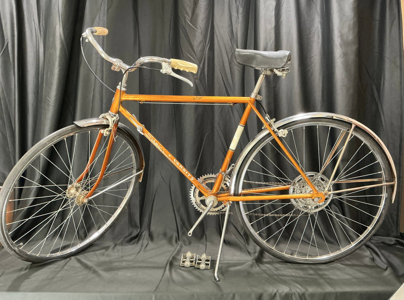 Vintage Schwinn Varsity Orange Bike (1 of 5)