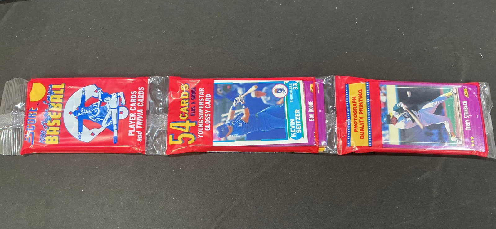 1988 Score Big League Baseball 54-Card Rack Pack (1 of 1)