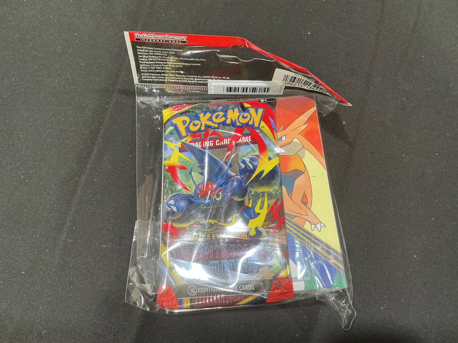 Phantasmal Flames Mini Portfolio Mega Heracross ex: Returning for another opportunity, this sealed Pokemon Mega Evolution Phantasmal Flames Mini Portfolio includes a themed mini card portfolio paired with a matching Phantasmal Flames booster pack. The 