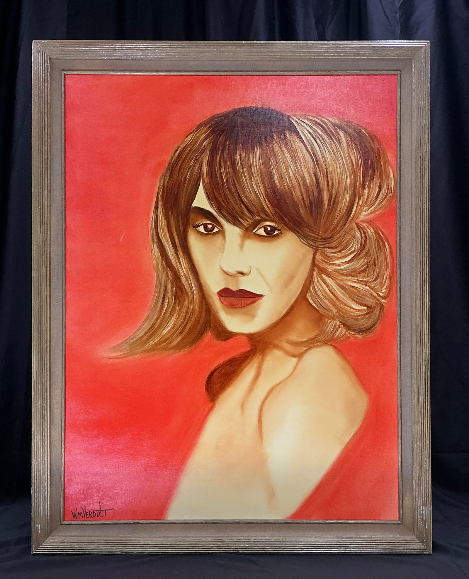 William Verdult “Rebecca” Original Oil Portrait (1 of 3)
