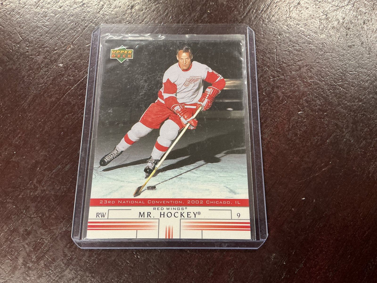 Gordie Howe 2002 Upper Deck Mr. Hockey Card (1 of 2)