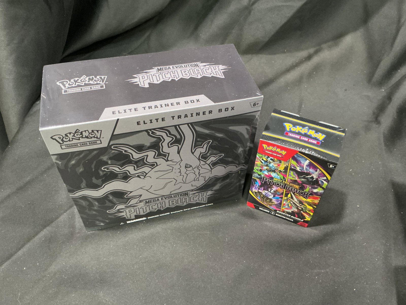 Pokemon Pitch Black ETB & Booster Bundle Pair (1 of 1)