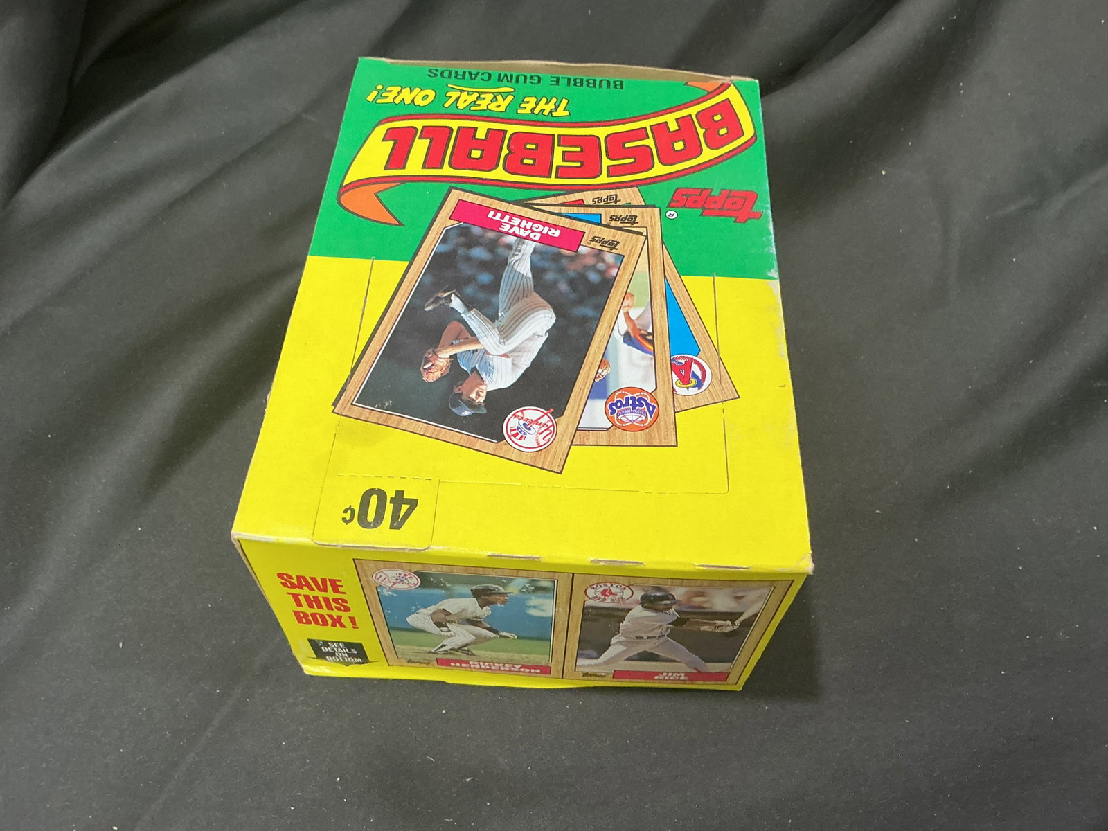 1987 Topps Baseball 36-Pack Wax Box - 3