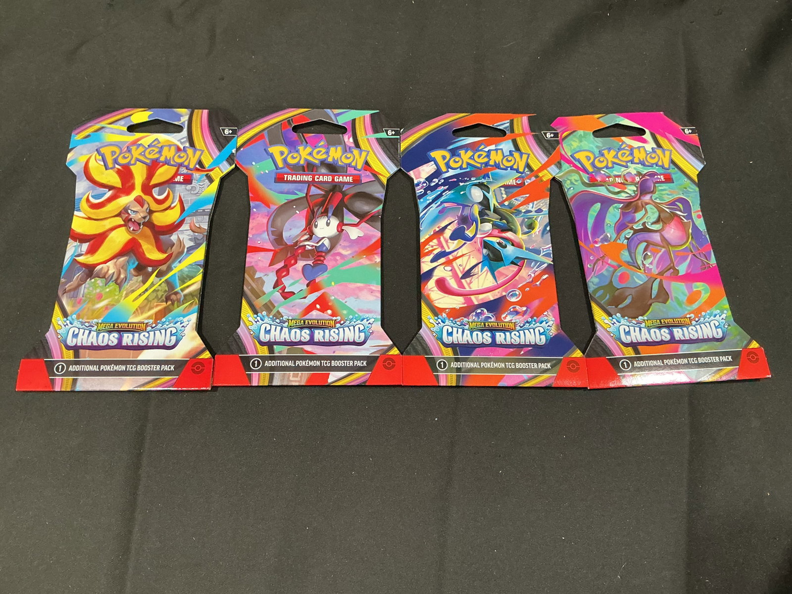 Chaos Rising 4-Blister Full Artwork Set (1 of 1)