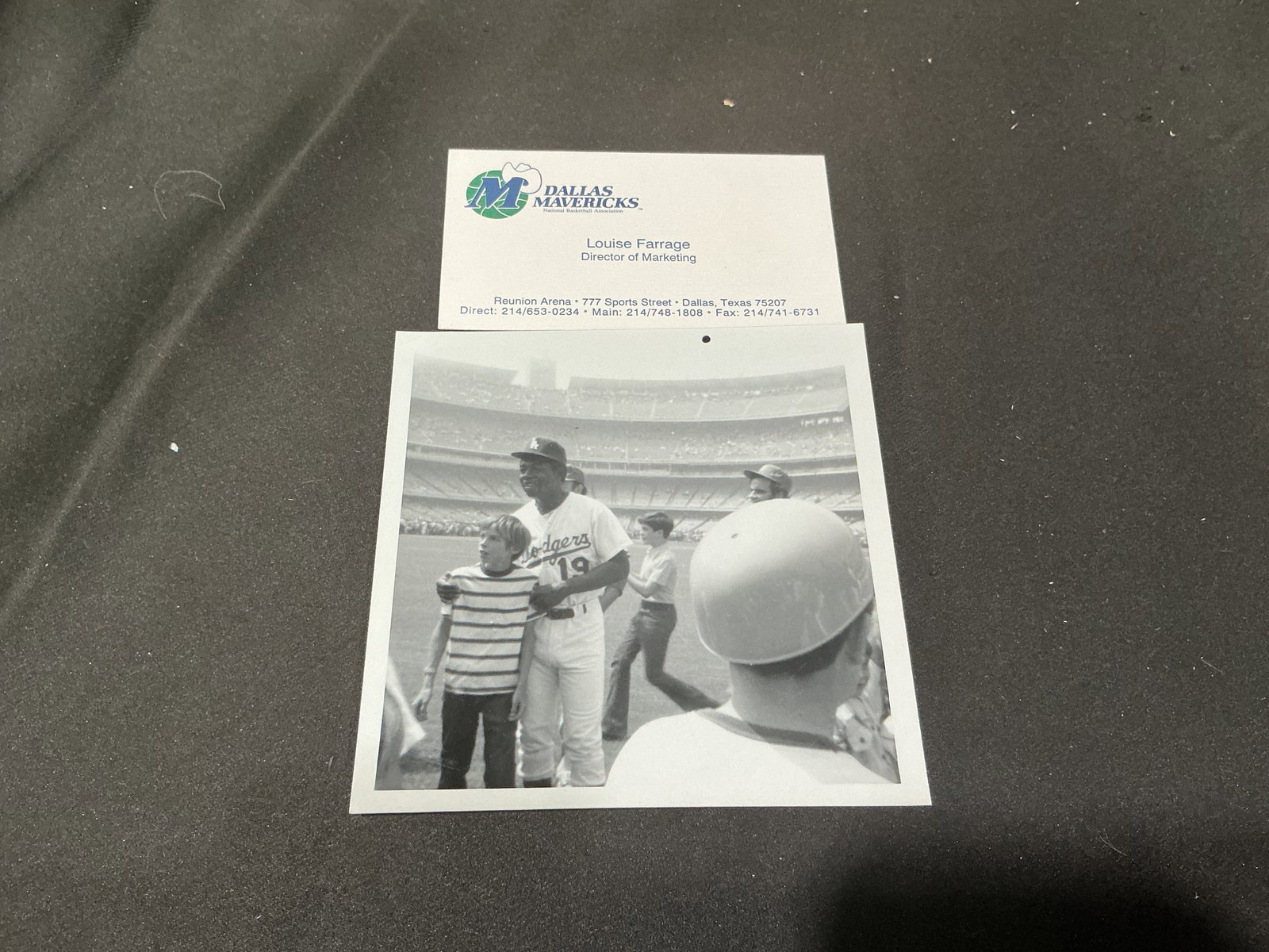 Jim Gilliam Los Angeles Dodgers Vintage Original Photograph: Making its first appearance in this auction, this vintage black-and-white original photograph captures Los Angeles Dodgers great Jim Gilliam, uniform number 19, on the field at Dodger Stadium while po