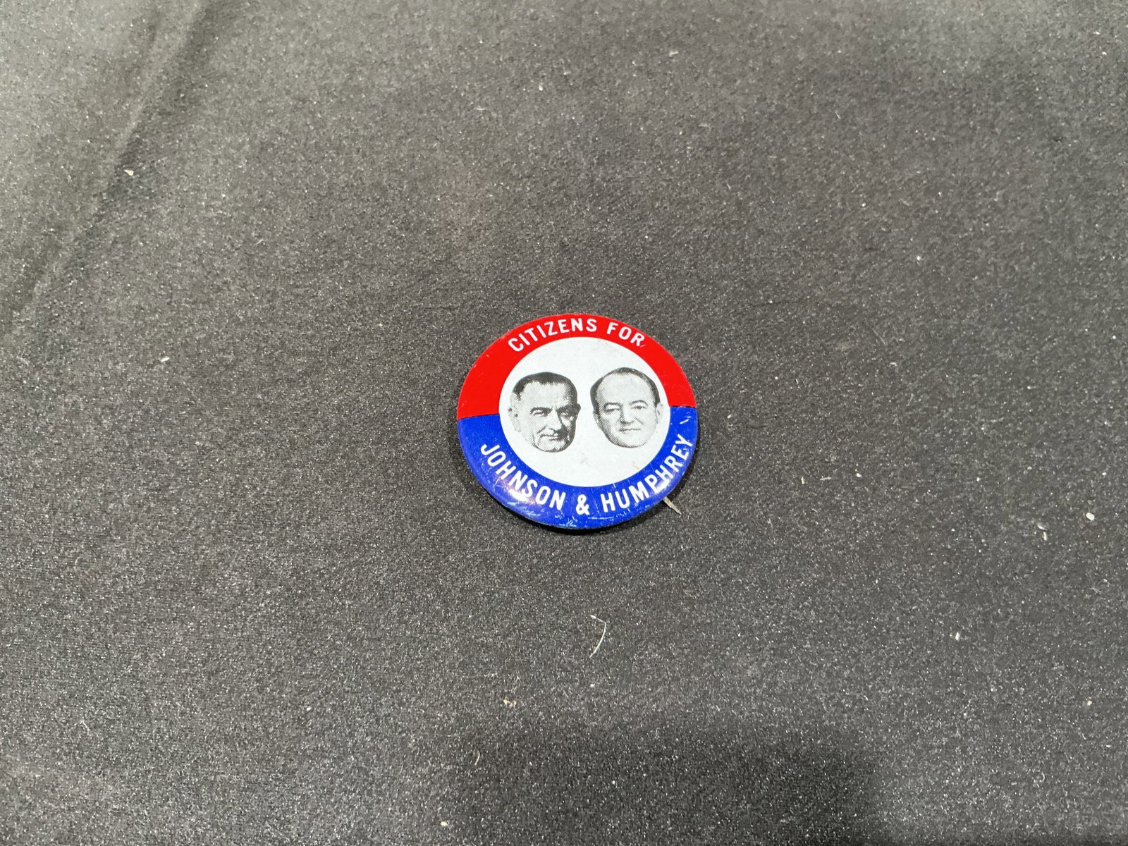 Johnson & Humphrey 1964 Campaign Reproduction Button (1 of 2)