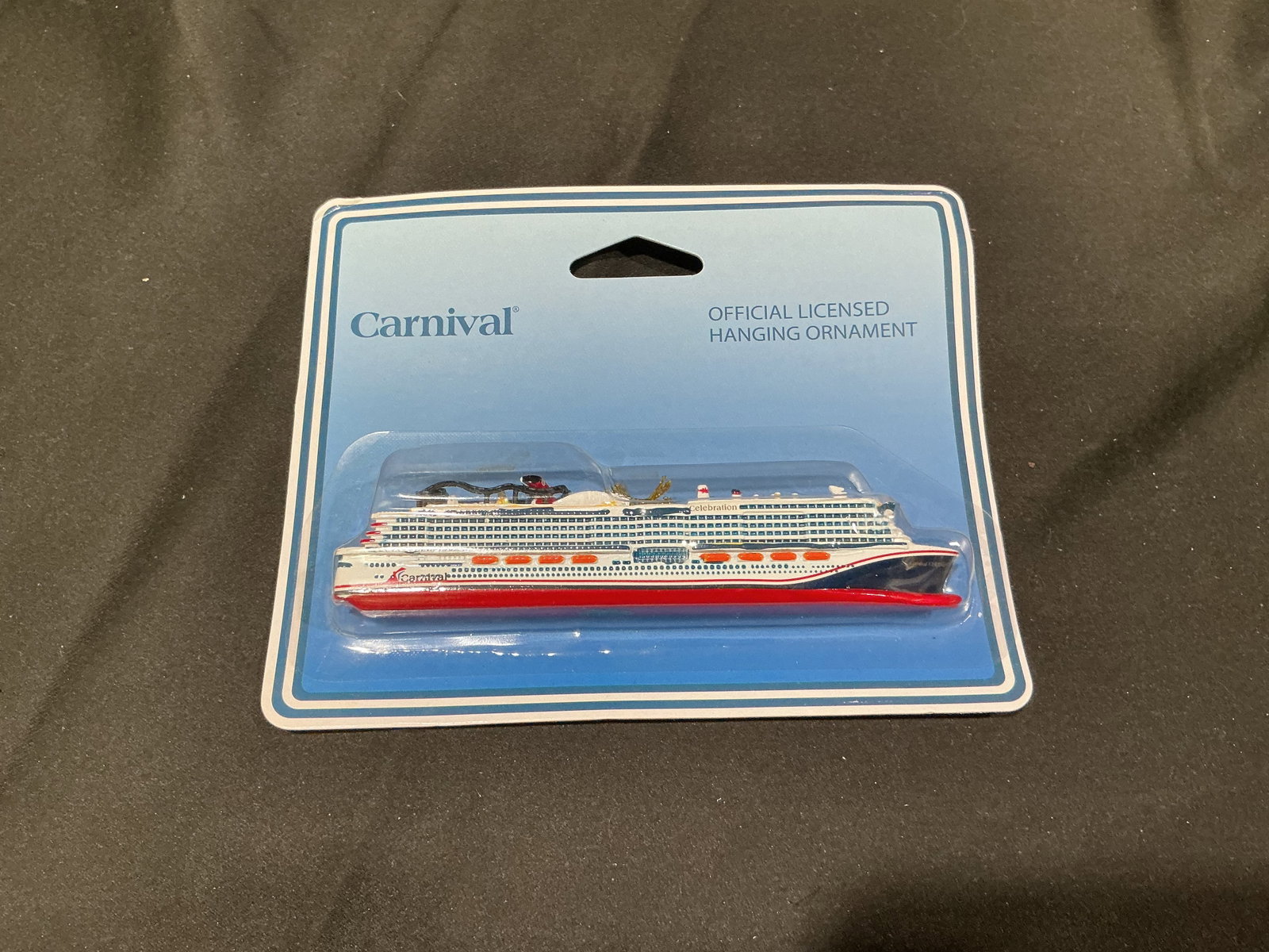 Carnival Celebration Cruise Ship Licensed Hanging Ornament (1 of 1)