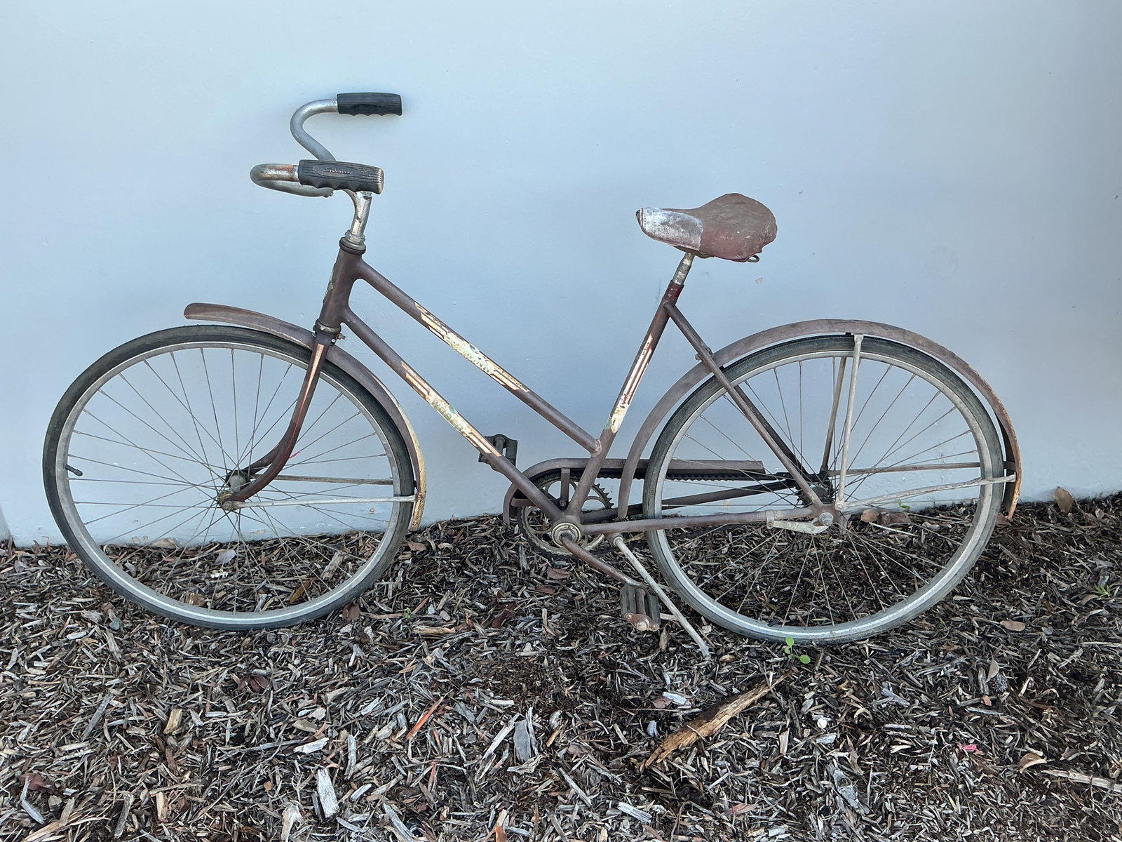 Vintage Black Schwinn Ladies Cruiser Bicycle (1 of 7)
