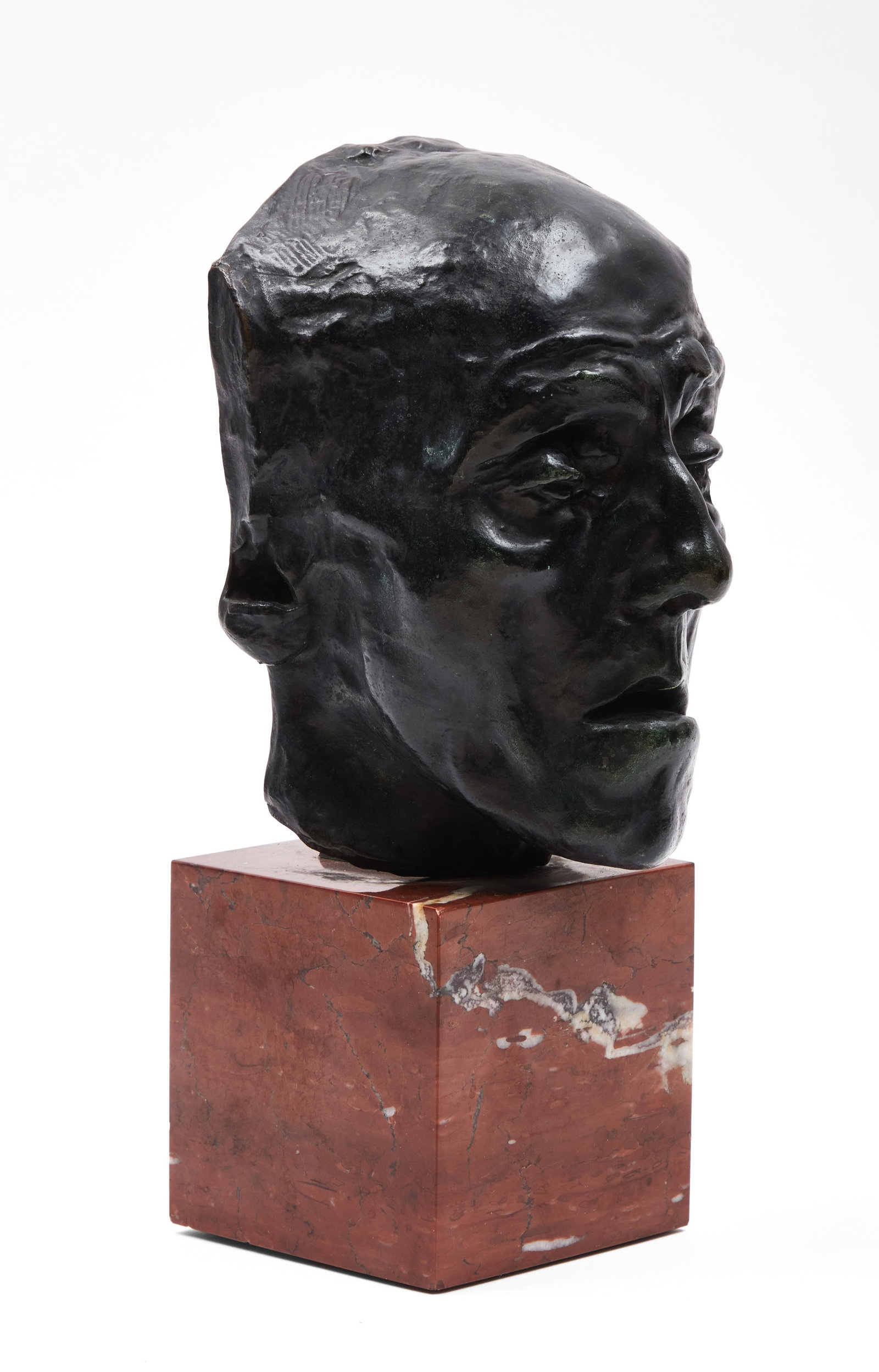 AUGUSTE RODIN - Mask of an Old Man - 2