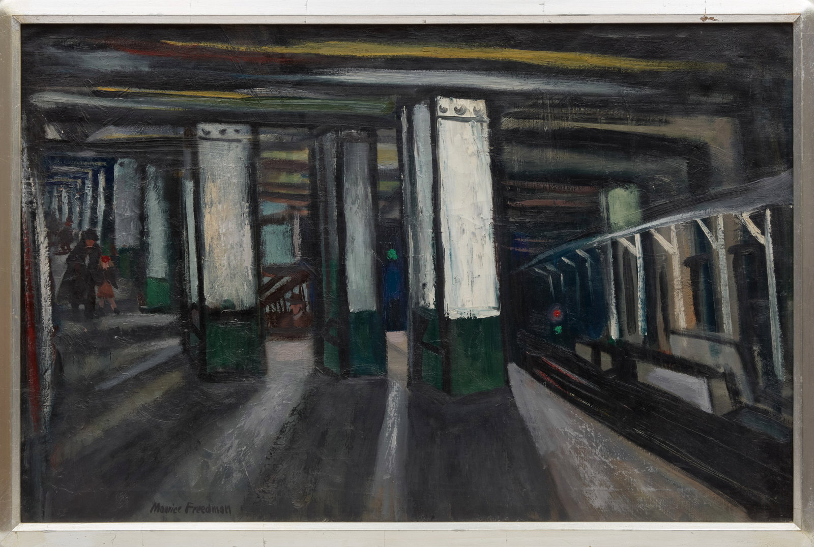 MAURICE FREEDMAN - Subway 81st., 1950 - 2