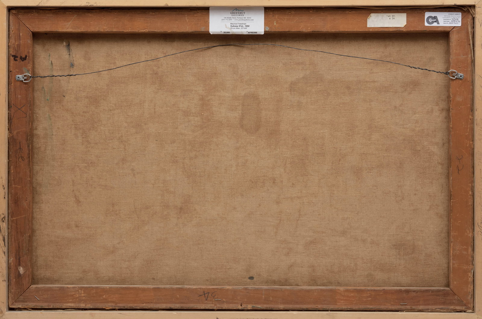 MAURICE FREEDMAN - Subway 81st., 1950 - 3