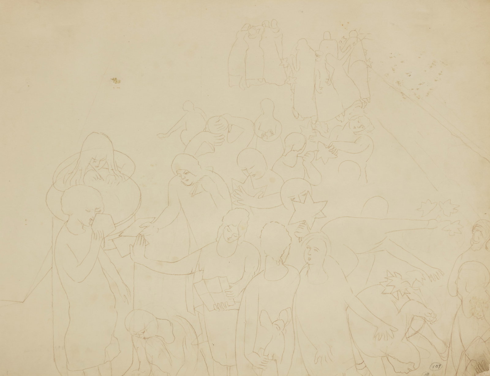 STANLEY SPENCER - Love Letters - Apotheosis of Hilda (1 of 3)