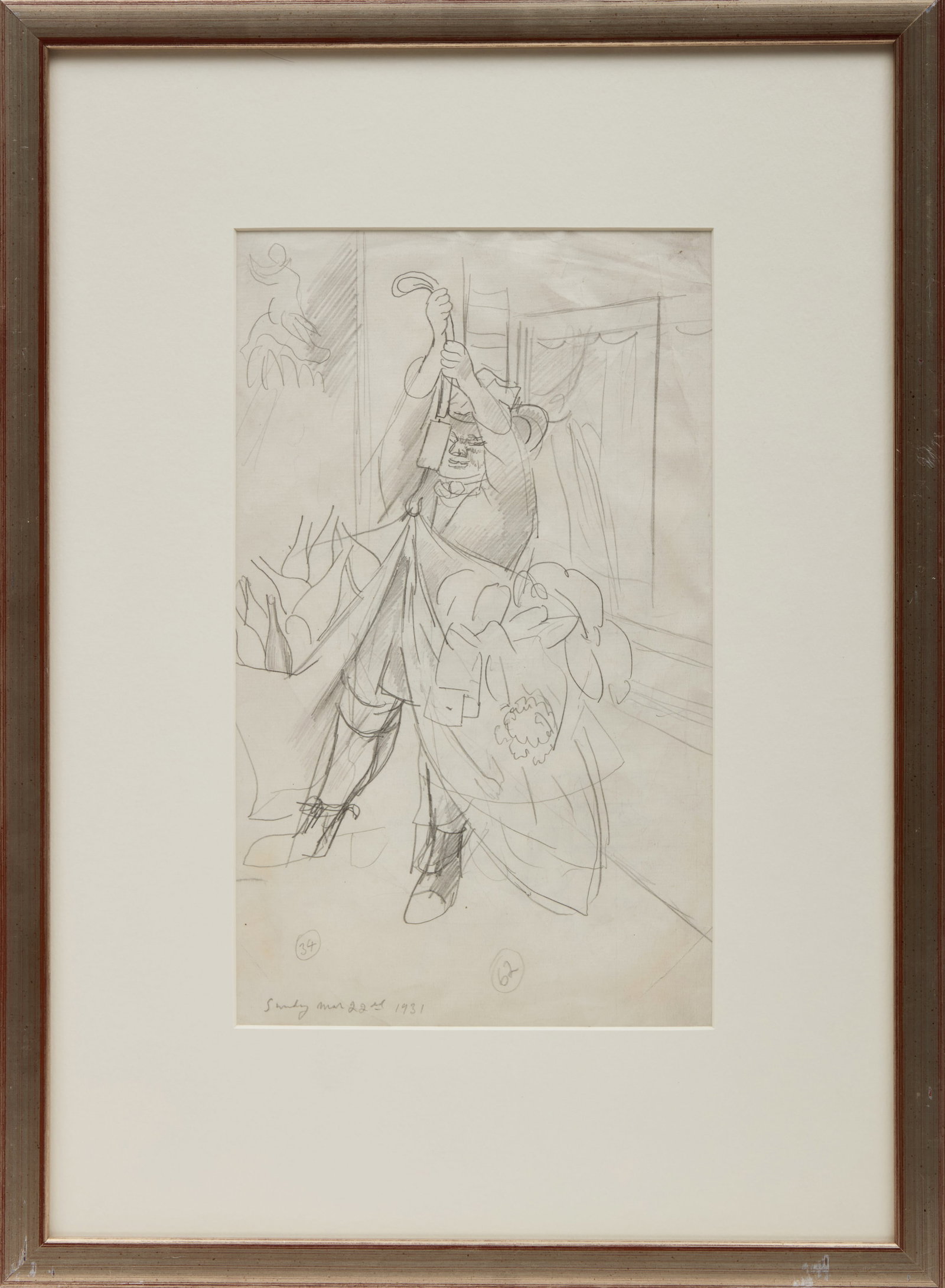 STANLEY SPENCER - Dustman (Sunday, March 22nd), 1931 - 2