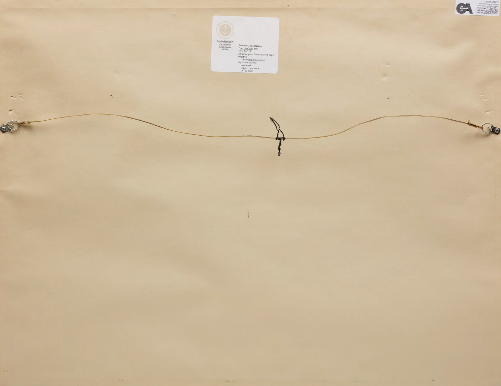 ÉDOUARD-DENIS BALDUS - Pont du Gard, 1855 - 3