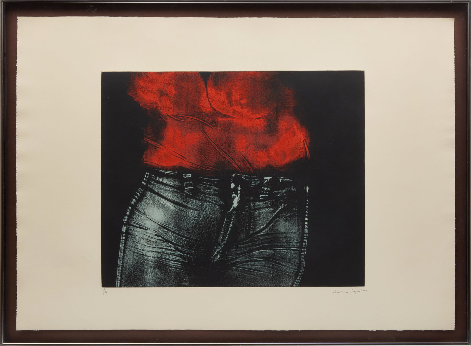 GEORGE SEGAL - Girl in Red Shirt, 1975 - 2