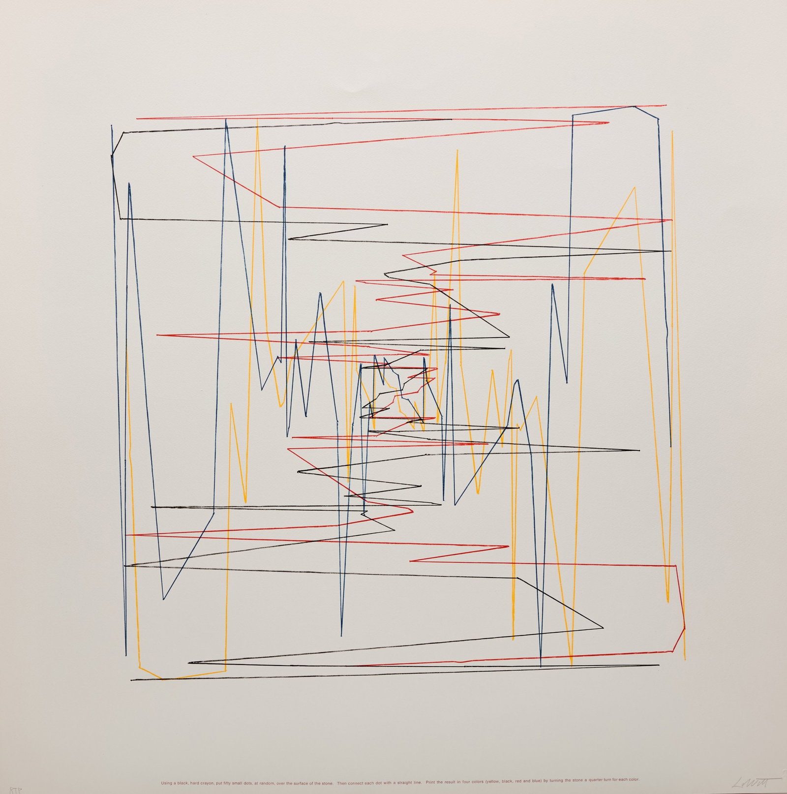 SOL LEWITT - Work from Instructions, 1971 - 10