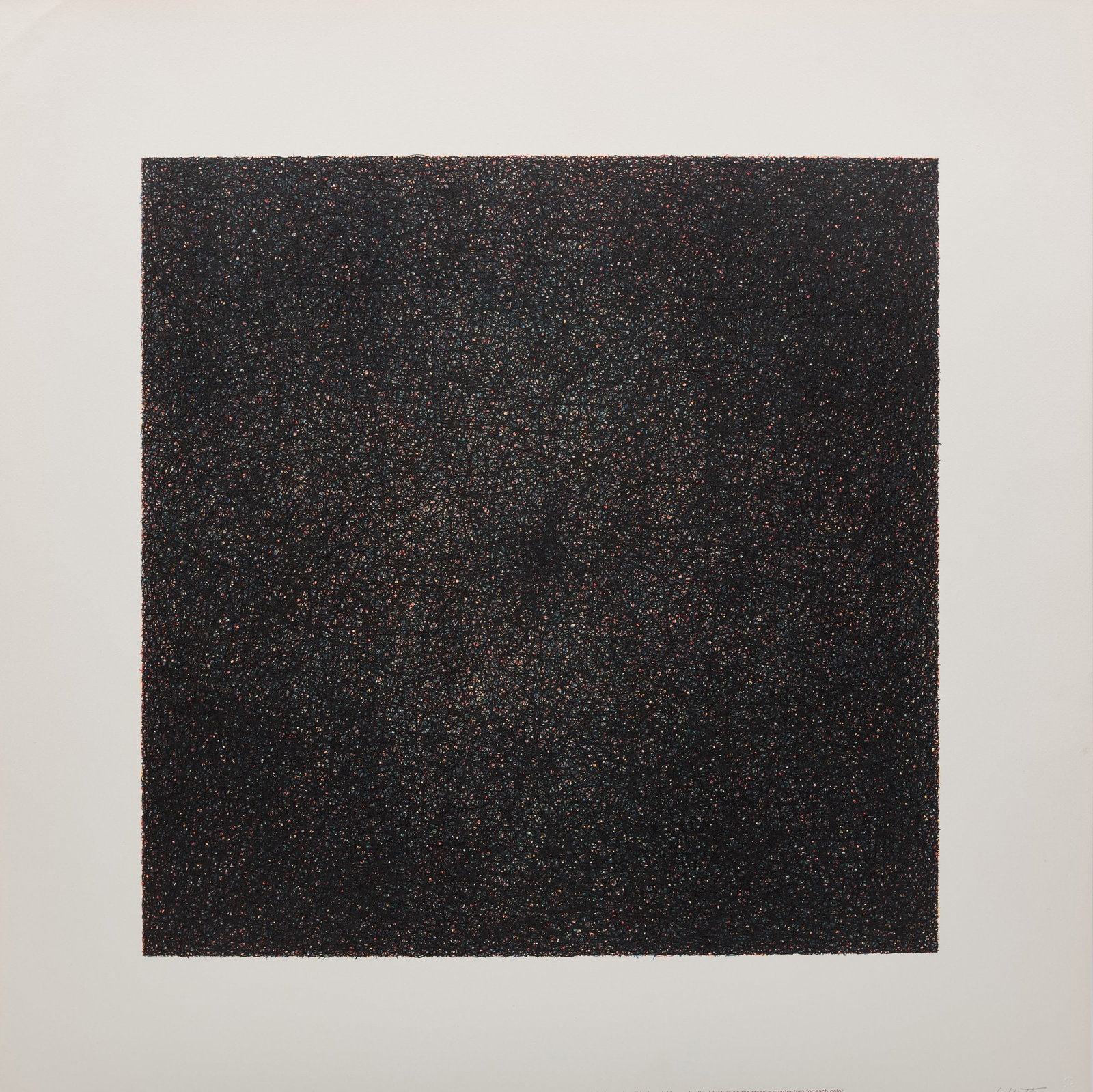SOL LEWITT - Work from Instructions, 1971 - 2