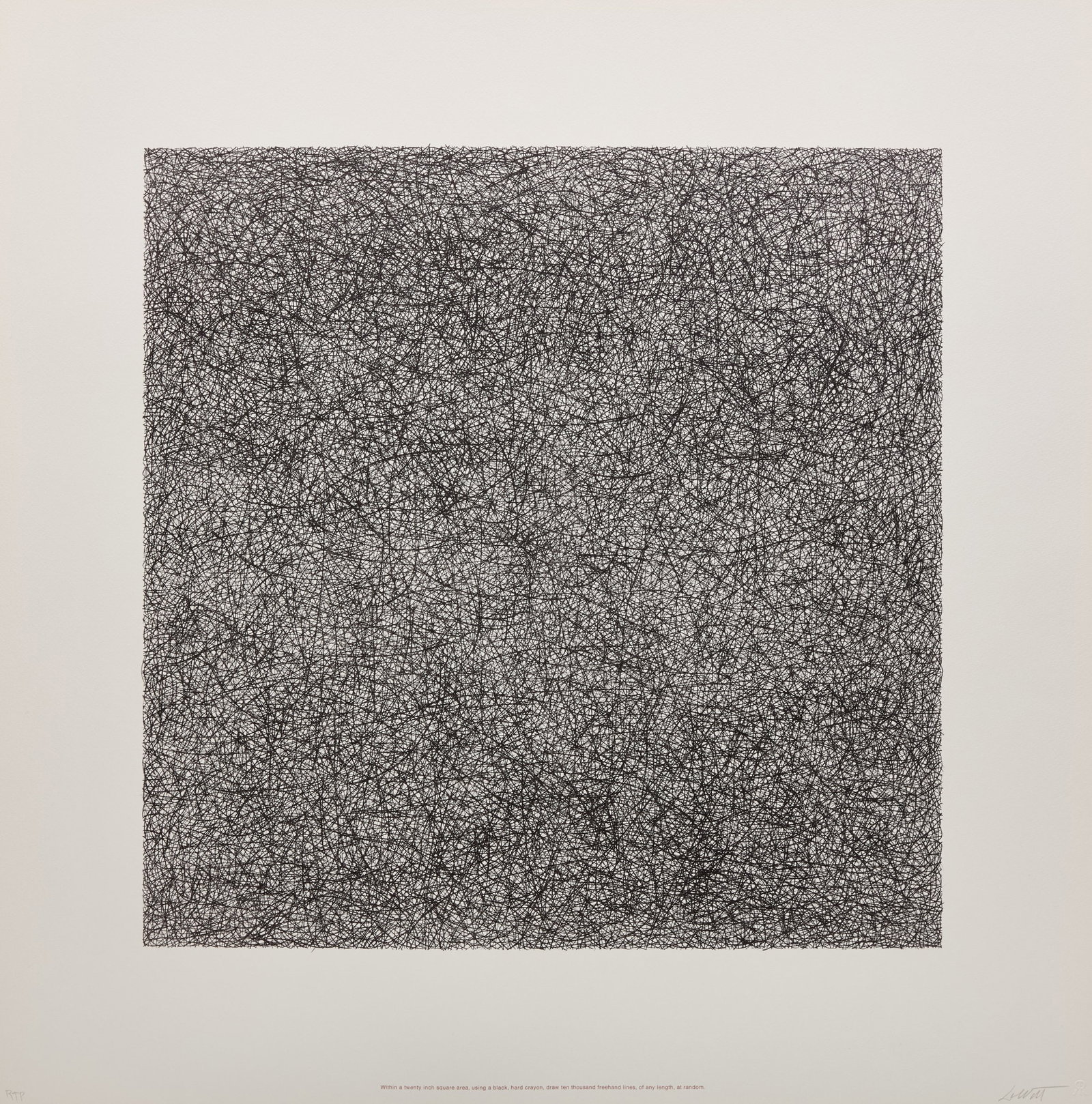 SOL LEWITT - Work from Instructions, 1971 - 3