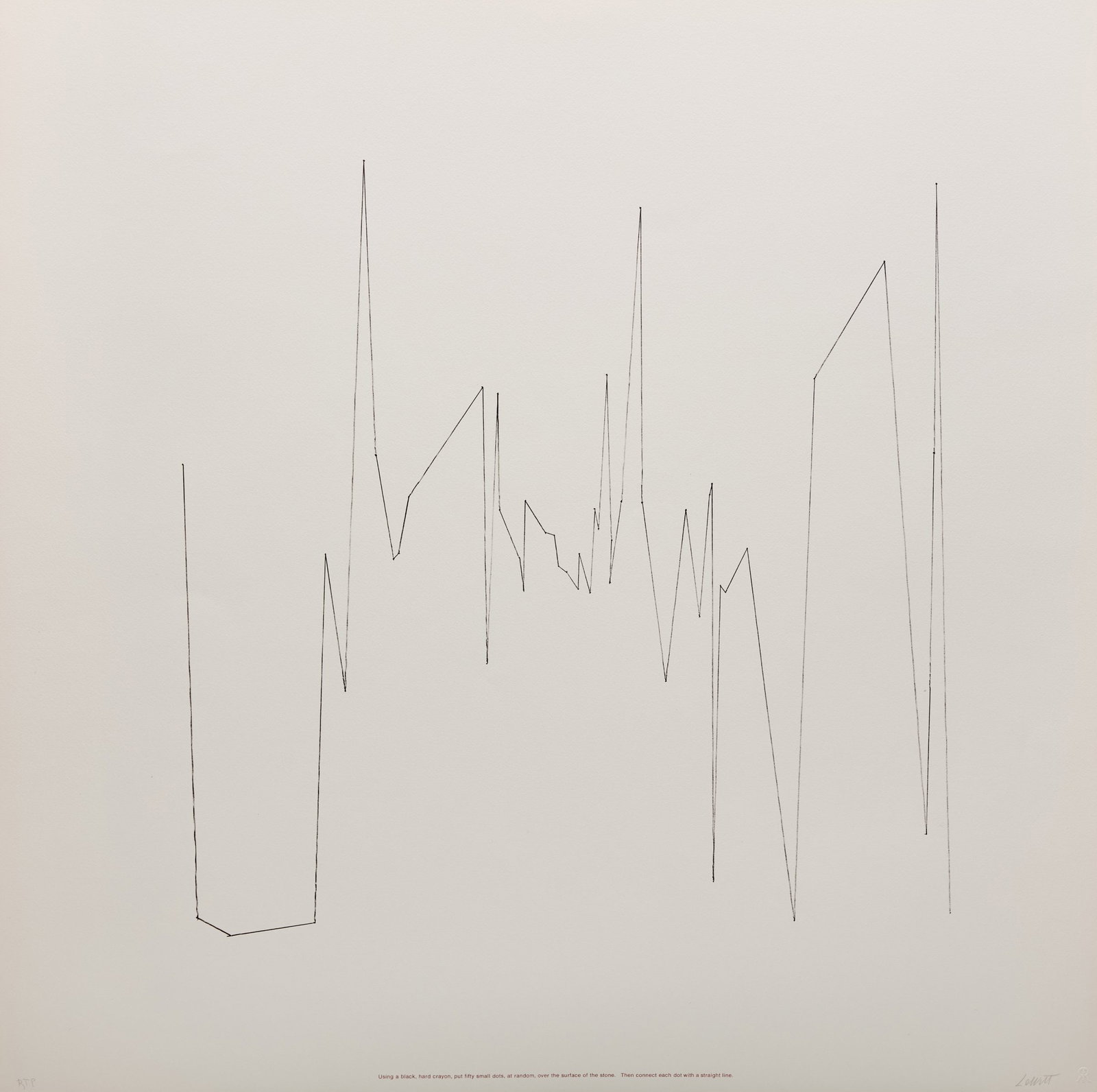SOL LEWITT - Work from Instructions, 1971 - 9