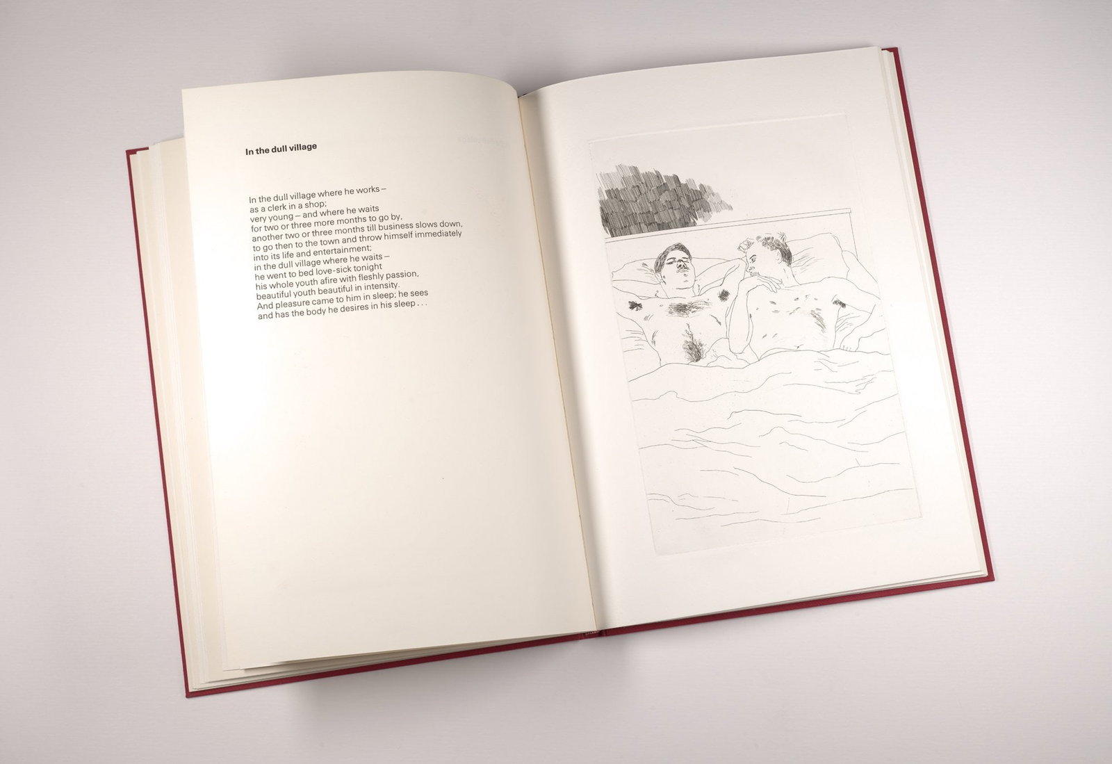 DAVID HOCKNEY - Illustrations for Fourteen Poems by C. P. Cavafy, 1967 - 5