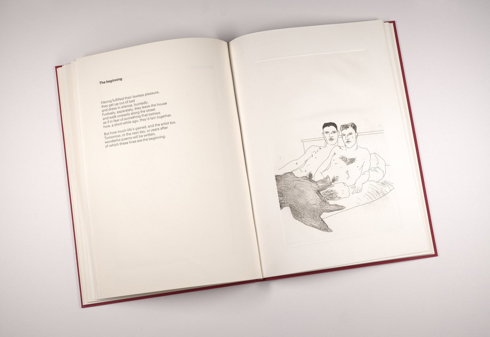 DAVID HOCKNEY - Illustrations for Fourteen Poems by C. P. Cavafy, 1967 - 6
