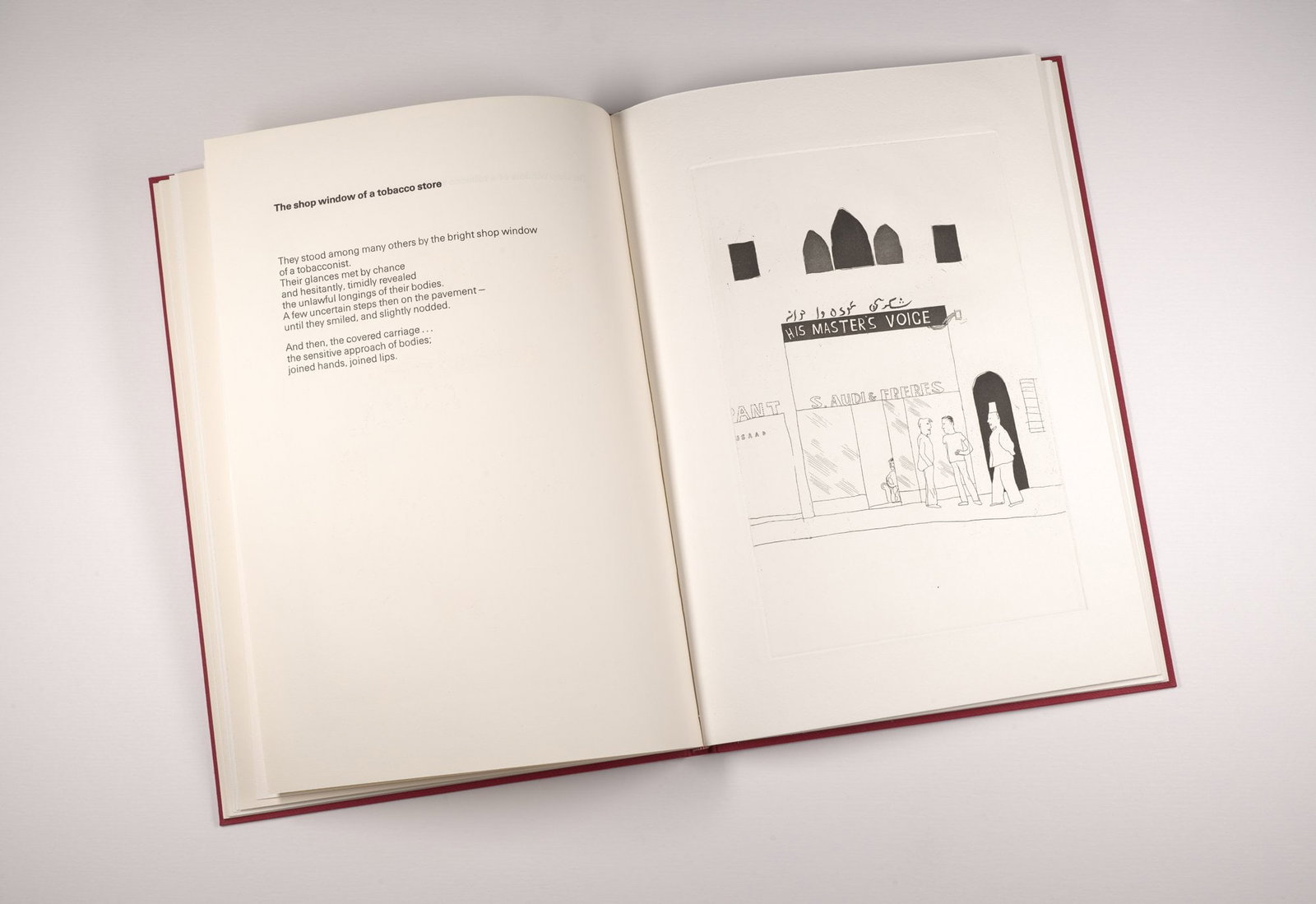 DAVID HOCKNEY - Illustrations for Fourteen Poems by C. P. Cavafy, 1967 - 7