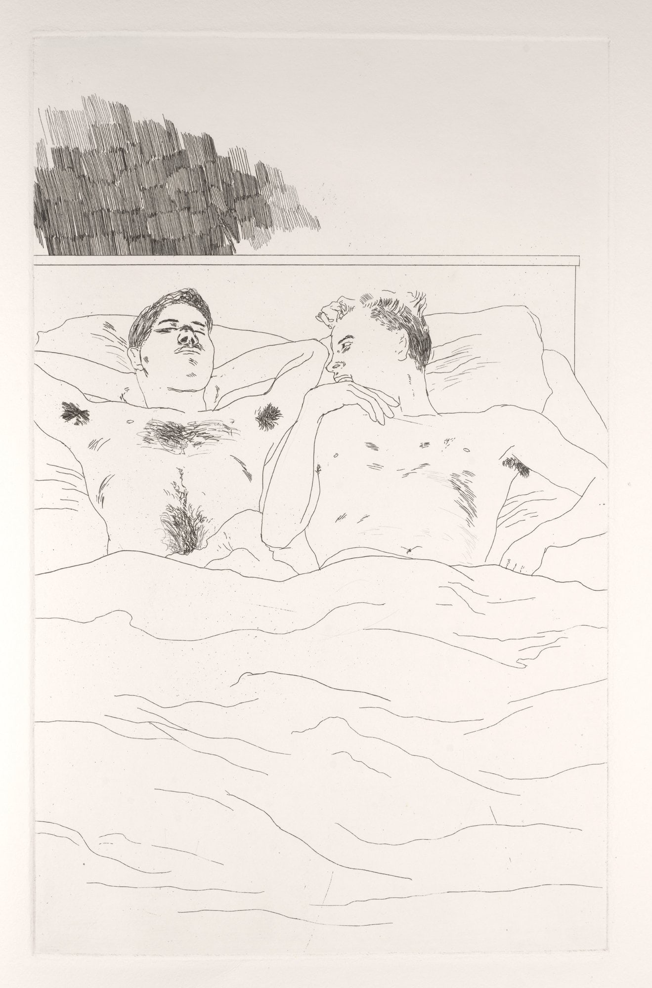 DAVID HOCKNEY - Illustrations for Fourteen Poems by C. P. Cavafy, 1967 - 8