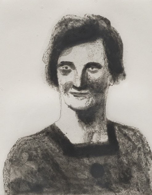 DAVID HOCKNEY - My Mother Twenty Years Ago, 1973: colour etching signed, dated 1973 and numbered 8/10 in the lower margin Created: 1973 Lot Updates Please note this work is available for viewing in-person in our Calgary gallery. Please contact us for