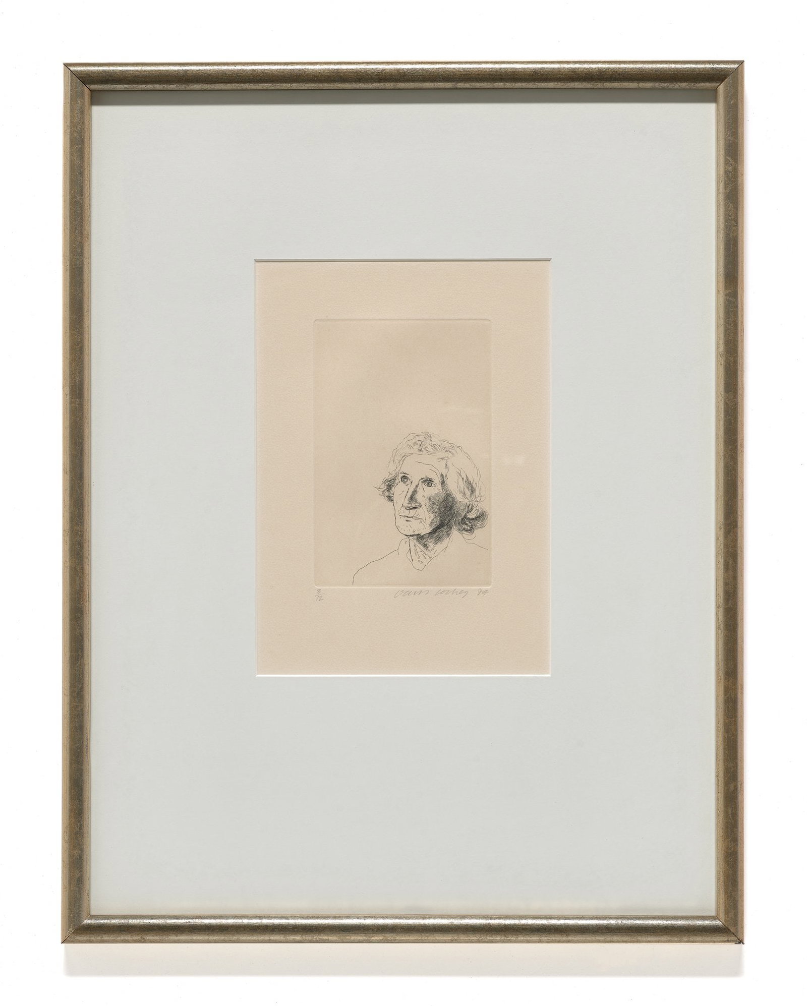 DAVID HOCKNEY - My Mother Today; as a Study for Félicité in "A Simple Heart" of Gustave Fl - 2
