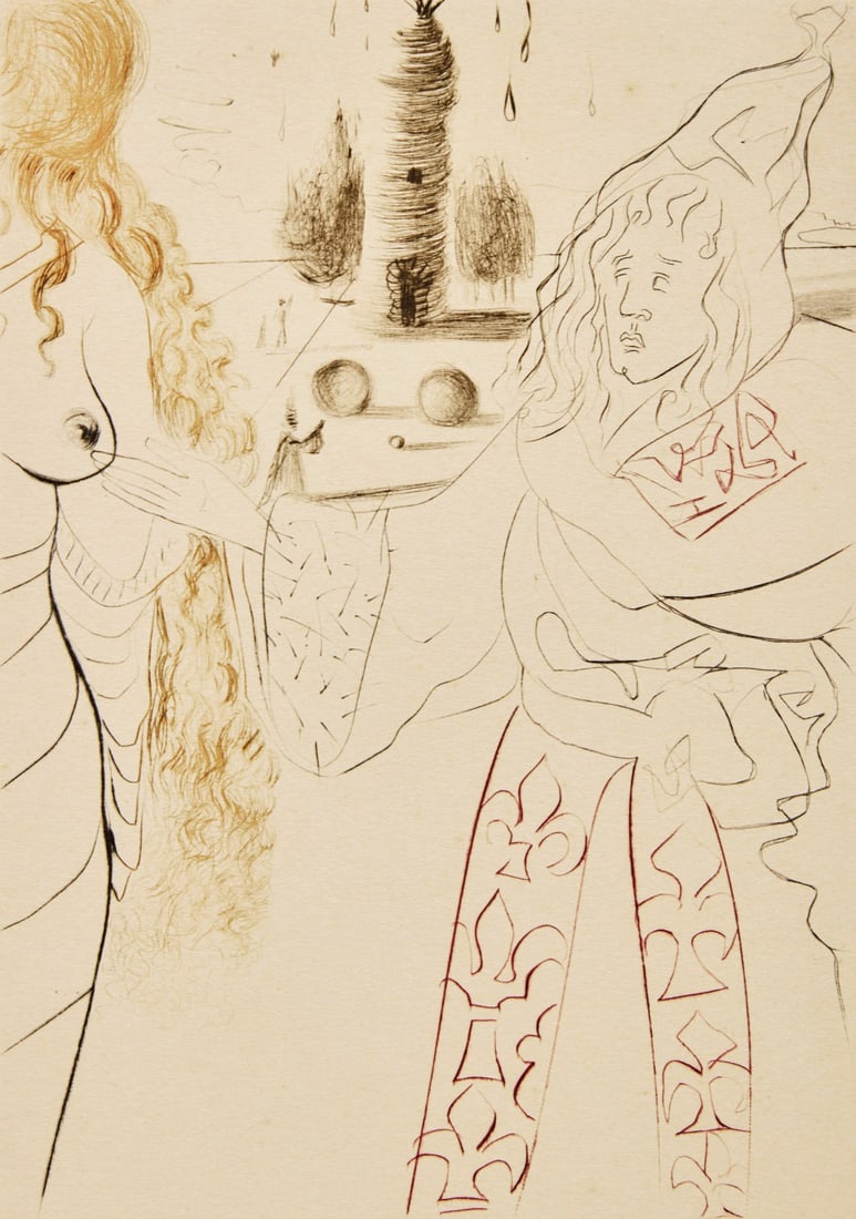SALVADOR DALÍ - The Decameron (M. & L. 552-561), 1972 - 7