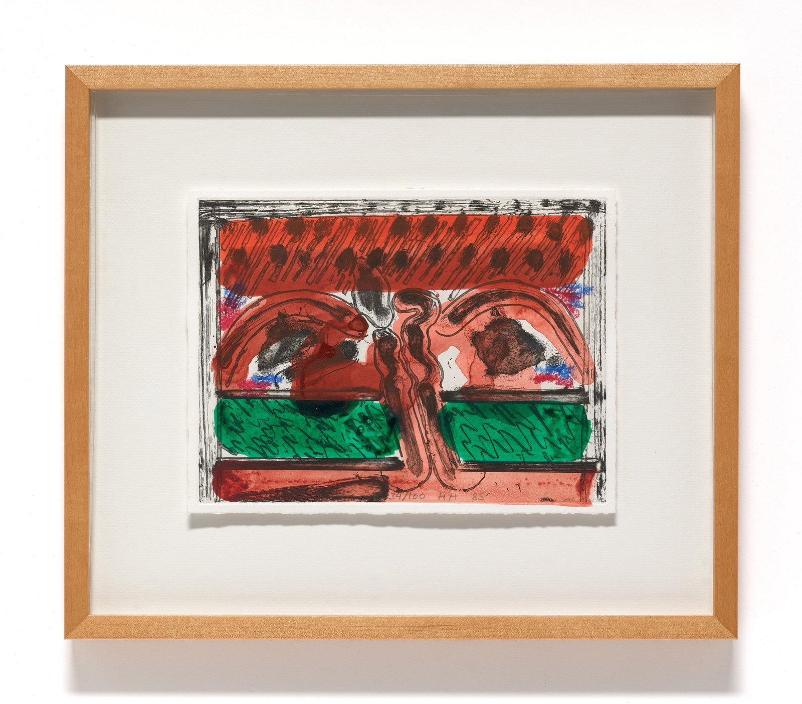 HOWARD HODGKIN - DH in Hollywood, 1985 - 2