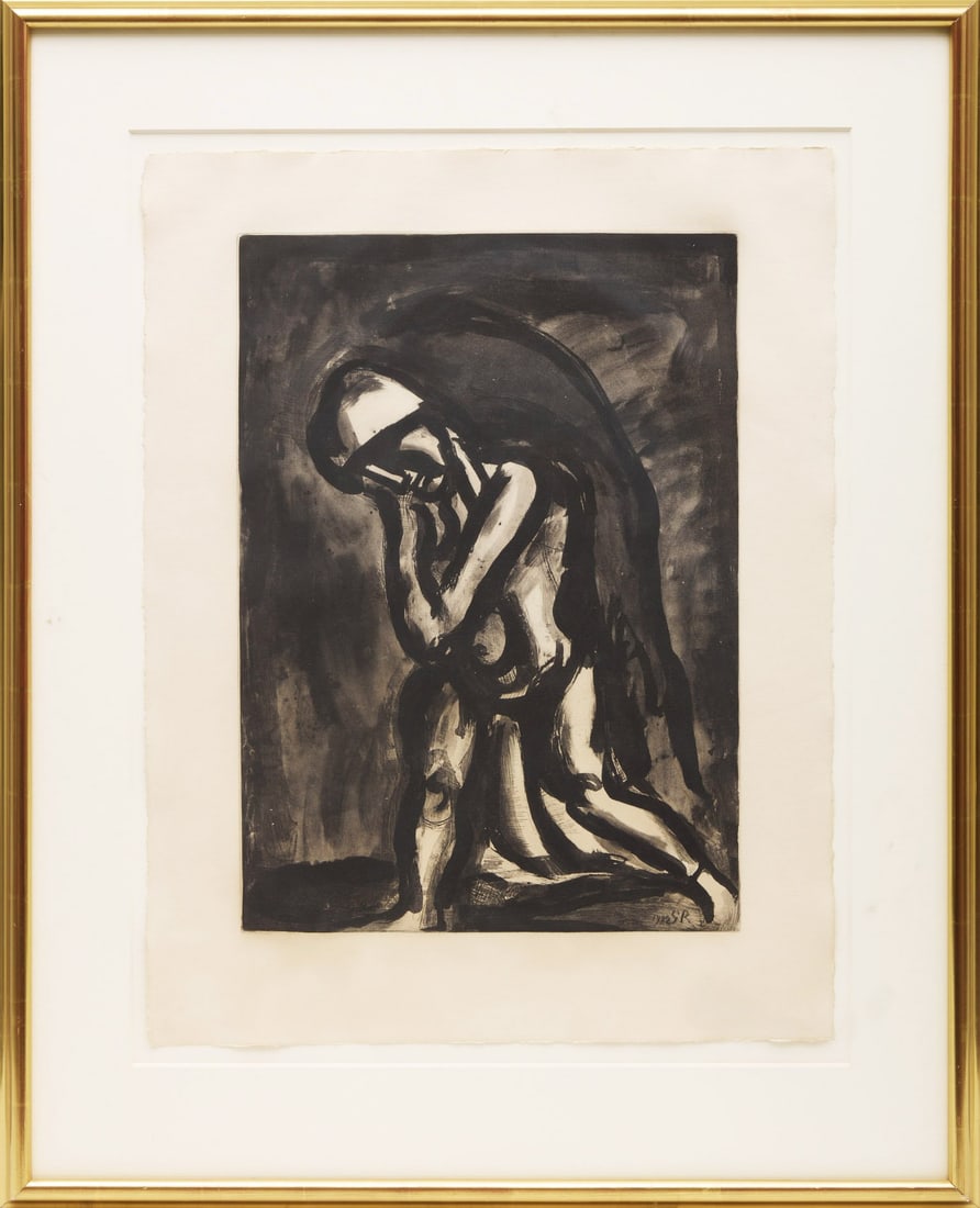 GEORGES ROUAULT - Miserere XXIV : Hiver lèpre de la terre - 2