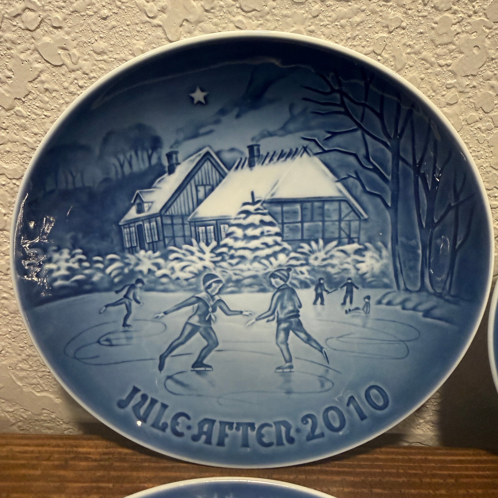 Royal Copenhagen Christmas plates (Jule Aften series) 2010, 2011, 2014, 2015 - 3