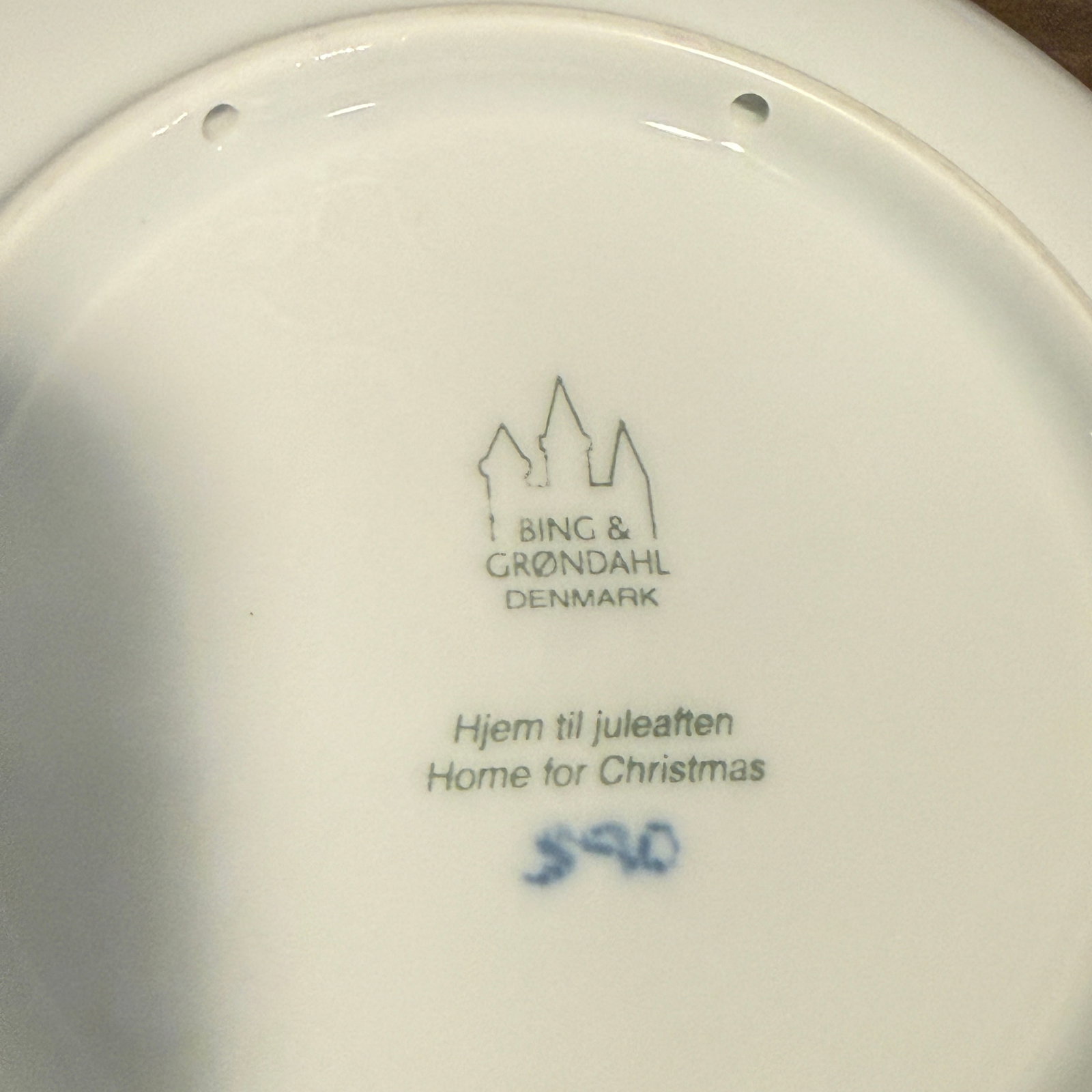 Royal Copenhagen Christmas plates (Jule Aften series) 2010, 2011, 2014, 2015 - 8