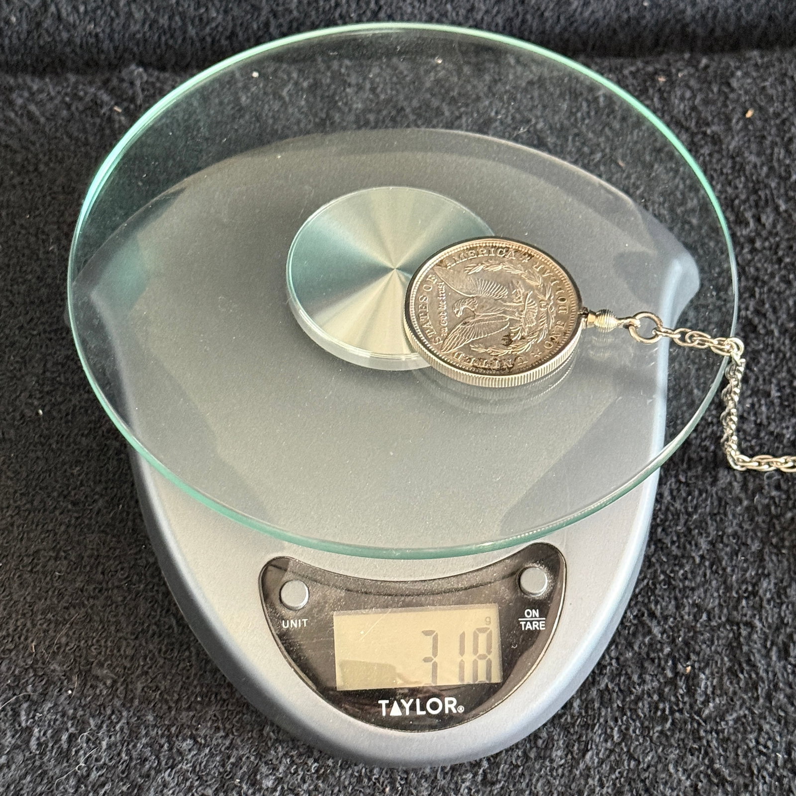 Morgan Silver Dollar Pendant (1878–1921) - 7