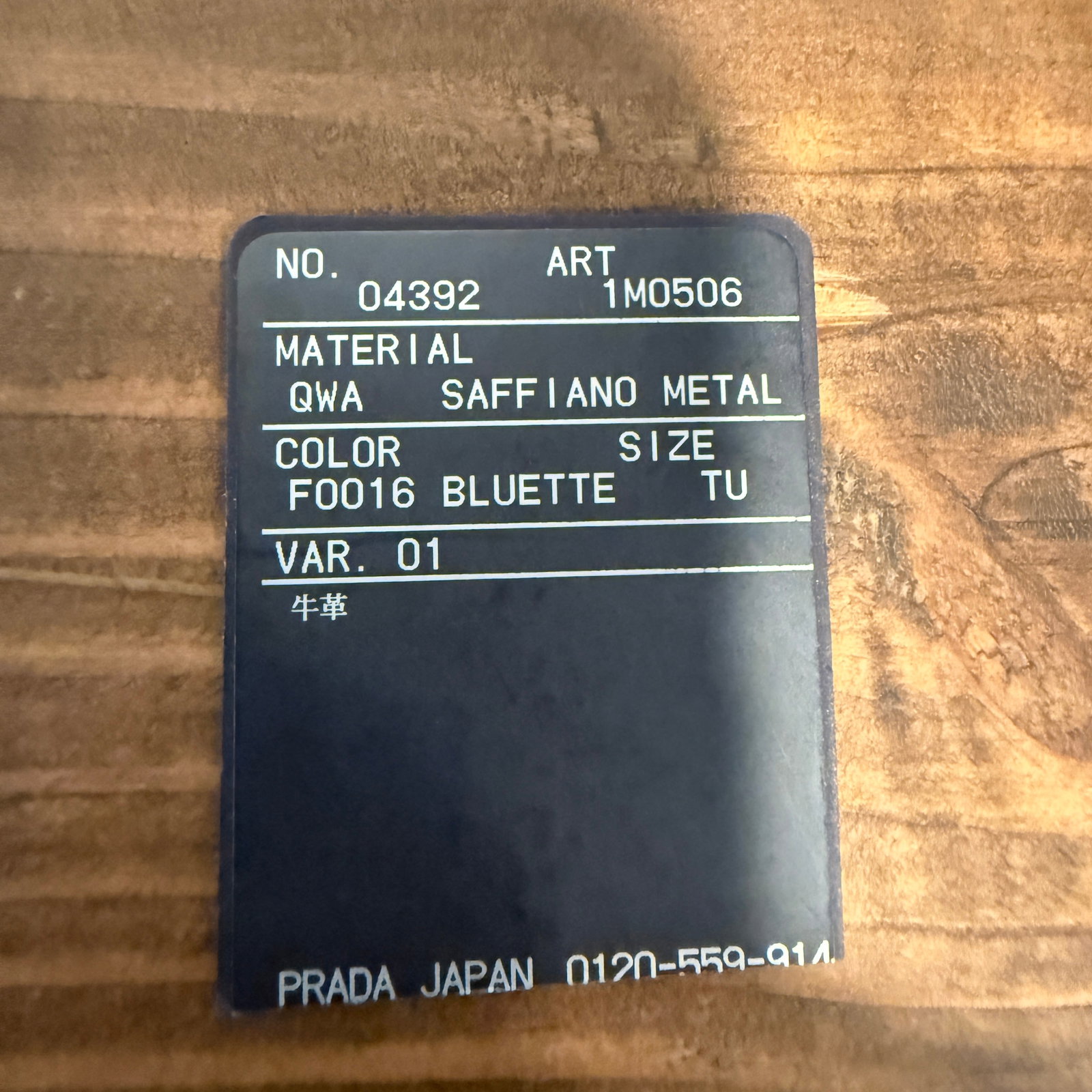 Prada Blue Saffiano Leather Zip Around Wallet Long Designer Wallet - 7