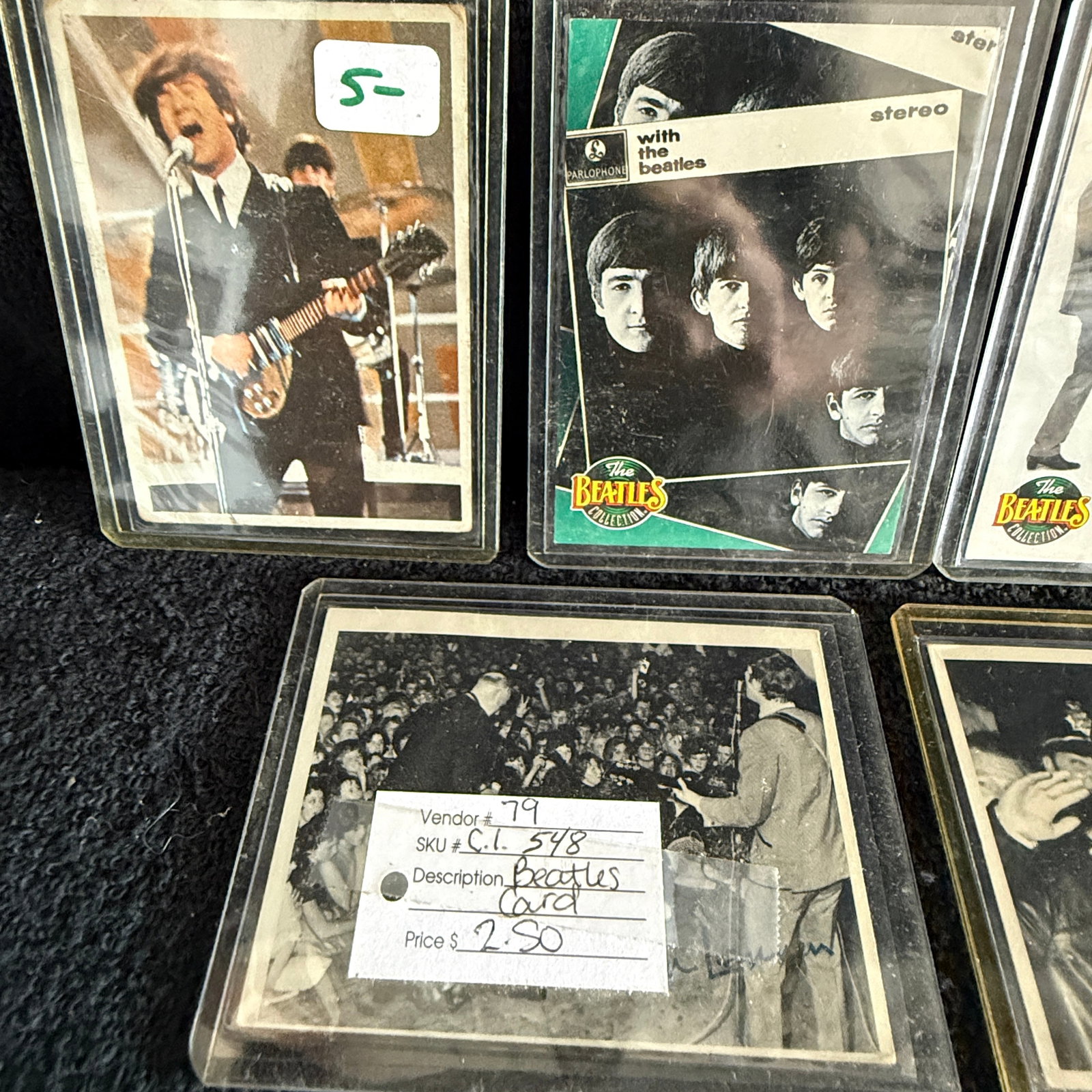 Vintage Beatles Trading Cards Lot Topps Series + Photo Cards Collection - 3