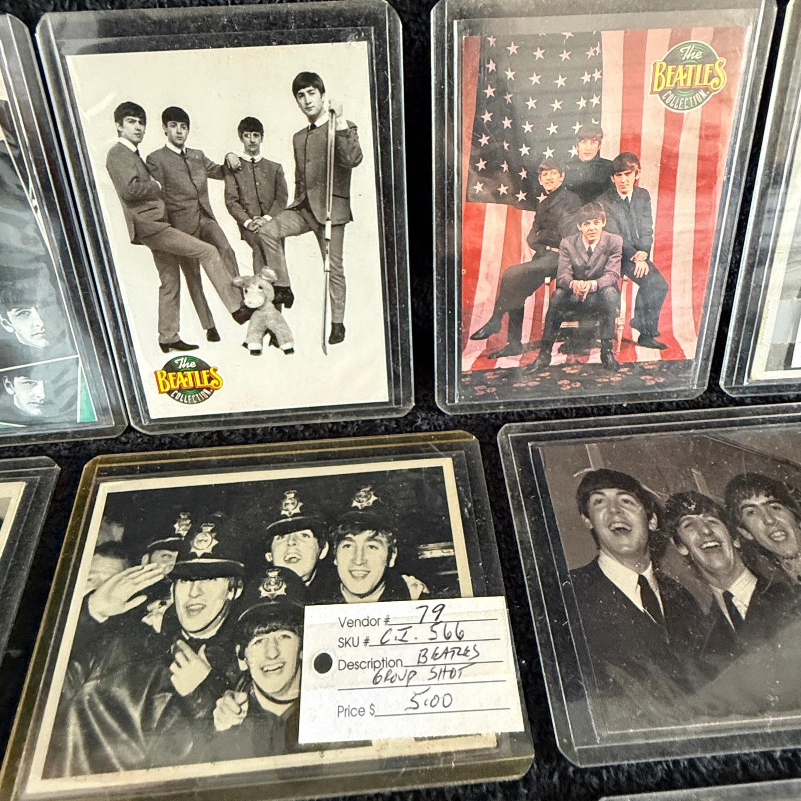 Vintage Beatles Trading Cards Lot Topps Series + Photo Cards Collection - 4