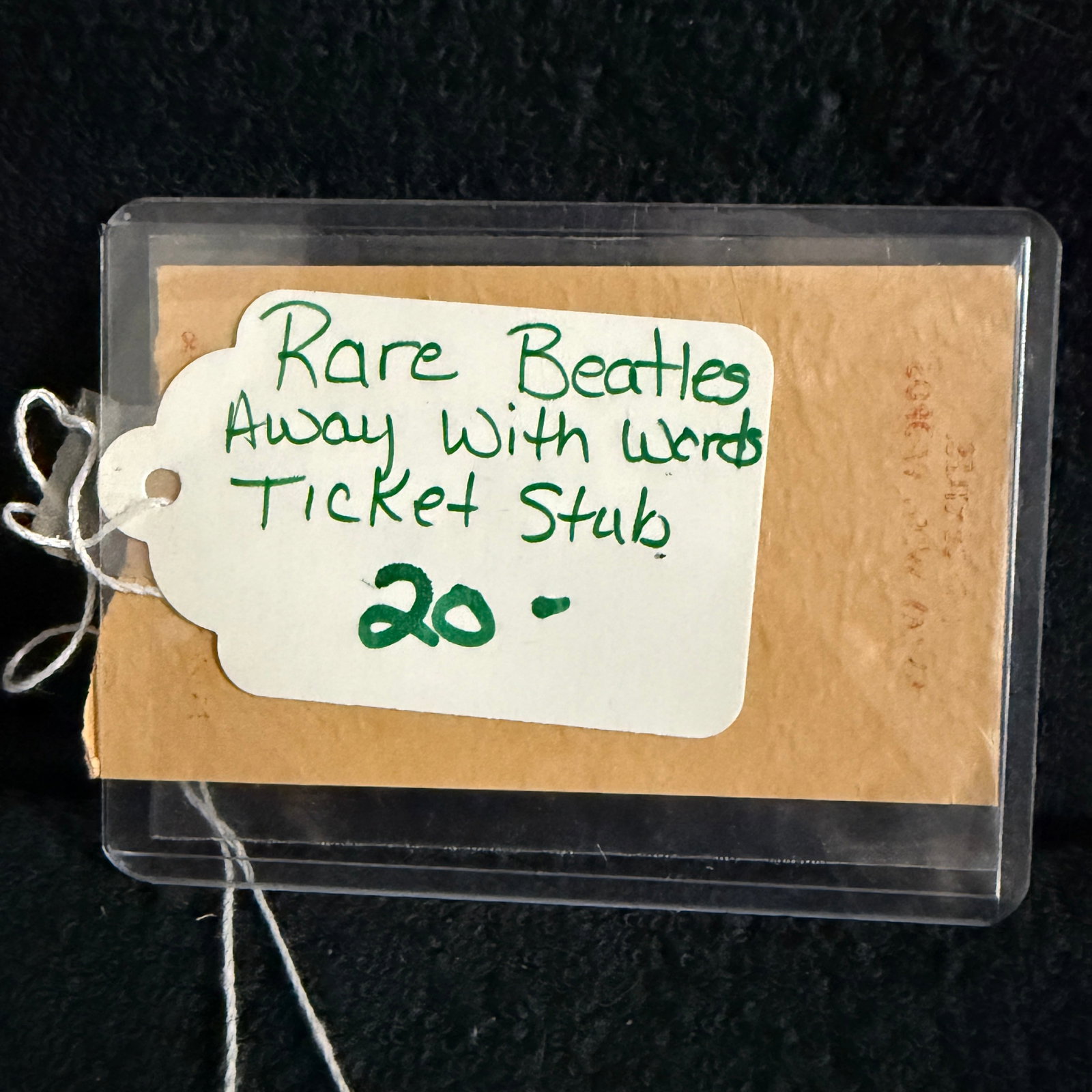 Vintage Beatles Ephemera Lot – “Get Your Beatles Buttons” Gum Ball Label + “ - 5