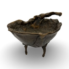 Mid-Century Bronze Brutalist Sculpture