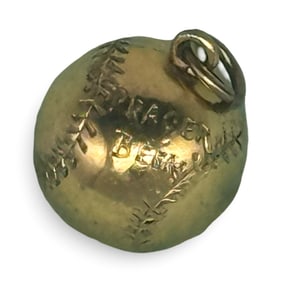 Vintage Baseball Charms