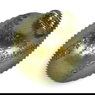 Vintage Baseball Charms: This lot includes 3 gold tone baseball charms. One gold tone baseball charm marked "Champ LIAC" and "1928 TC" with bottom stamped "1/10" and makers mark measuring .6875 diameter attached to antique