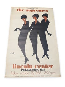 Vintage Supremes Poster