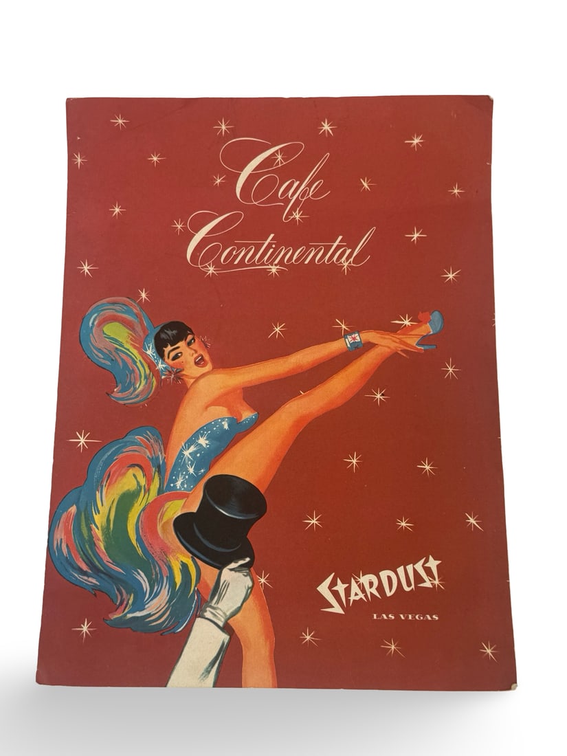 Vintage Las Vegas Stardust Cafe Continental Menu (1 of 3)