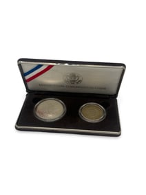 United States Congressional Coins 1989 Two-Coin Proof Set San Francisco Mint