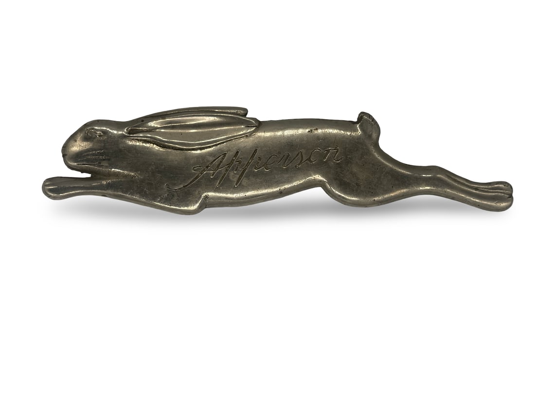 Antique Apperson Rabbit Radiator Emblem (1 of 2)