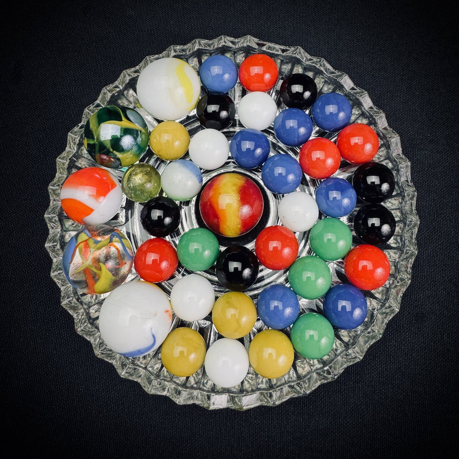 Vintage Glass Marbles, Various Types & Sizes (1 of 5)